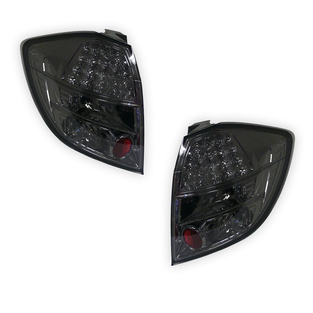 Honda Jazz GE (2008 - 2011) Smoked Black LED Tail Lights LH + RH