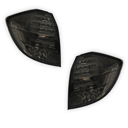 Honda Jazz GE (2011 - 2013) Smoked Black FULL LED Tail Lights LH + RH