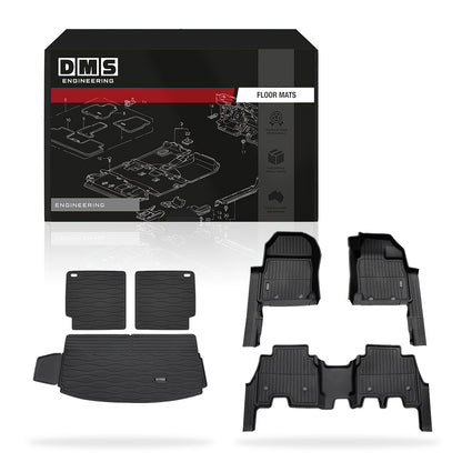 Isuzu MU-X (2021 - 2026) Injection Floor Mats
