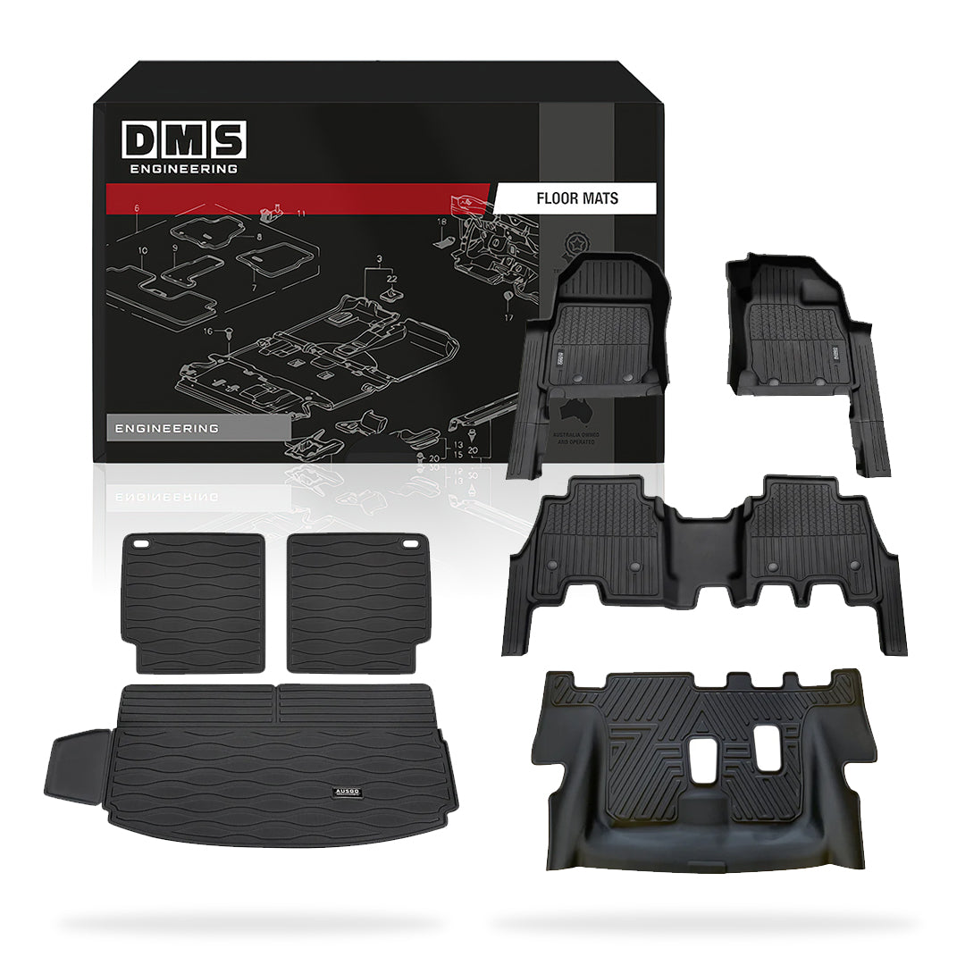 Isuzu MU-X (2021 - 2026) Injection Floor Mats
