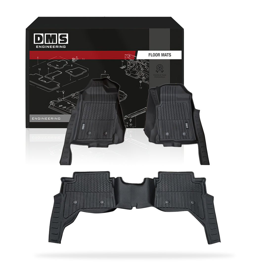 Ford Ranger T6.2 / T9 (2022 - 2026) Injection Floor Mats