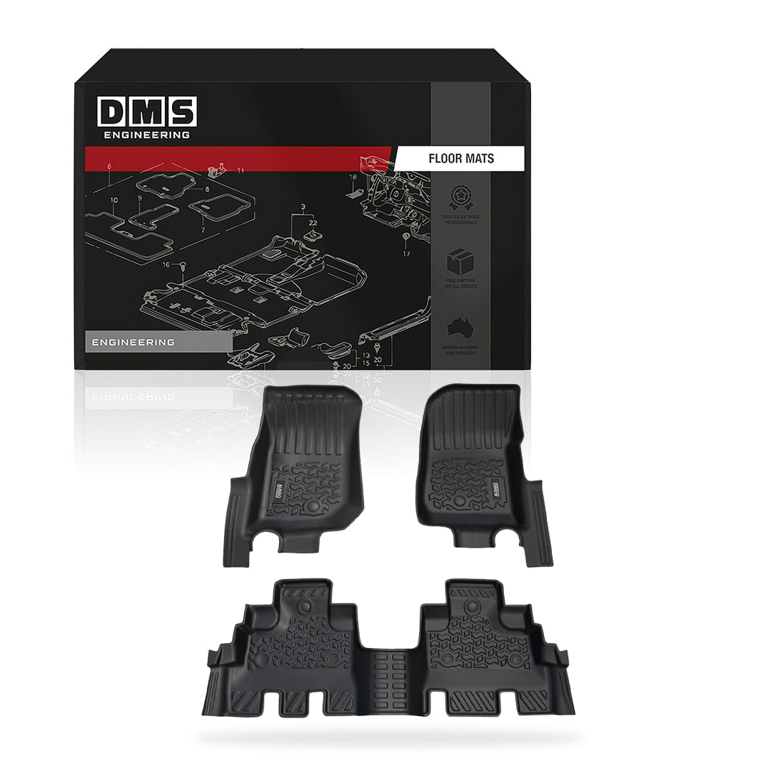 Jeep Wrangler JK Series 4 - Door (2012 - 2018) Car Floor Mats