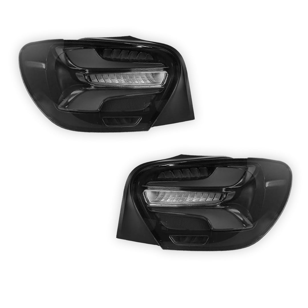 Mercedes-Benz A-Class W176 (2012 - 2018)  Smoked AMG A45 Update Style Full LED Tail Lights LH + RH