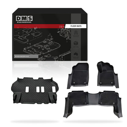Nissan Patrol Y62 (2012 - 2026) Double Layer Car Floor Mats
