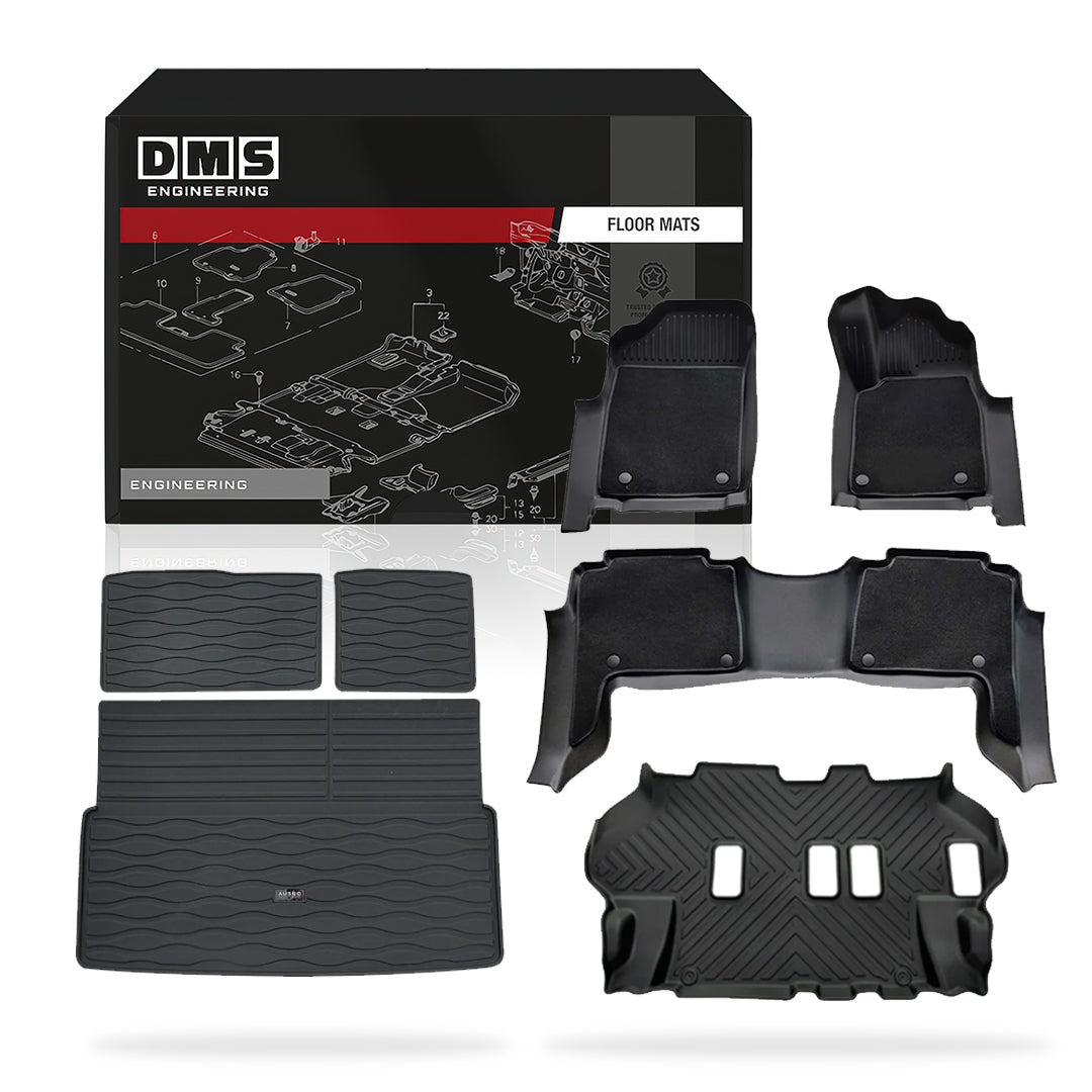 Nissan Patrol Y62 (2012 - 2026) Double Layer Car Floor Mats