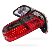Mercedes-Benz E-Class W210 (1995 - 2002) Smoked Red LED Tail Lights LH + RH
