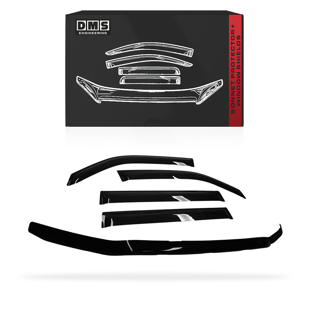 Toyota LandCruiser 300 Series (2022 - 2026) Bonnet Protector + Weather Shields