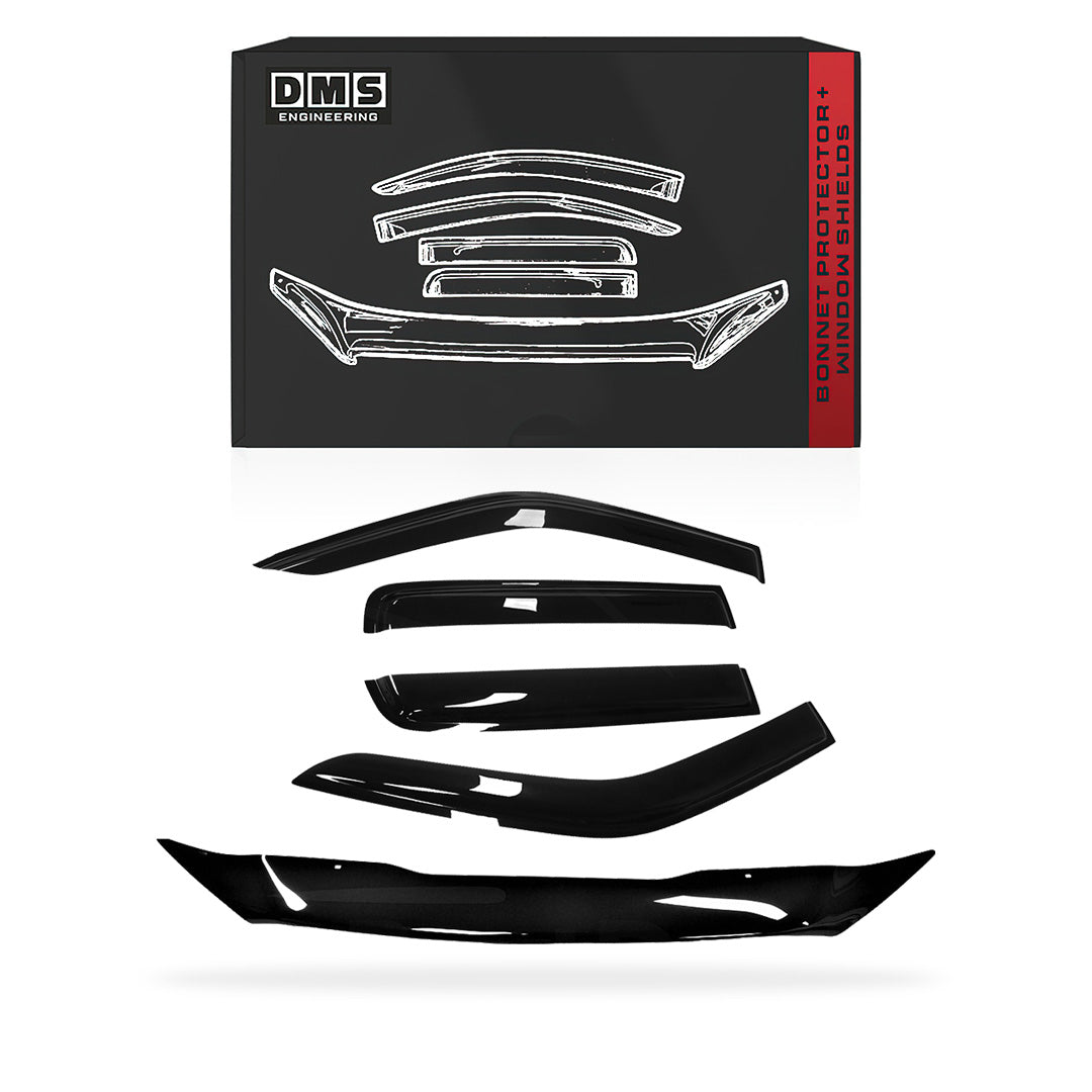 Mazda BT-50 TF (2021 - 2026) Bonnet Protector + Weather Shields