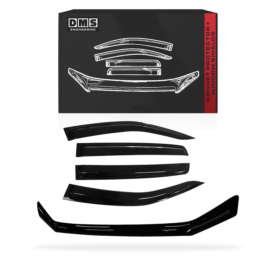 Ford Ranger Next Gen T6.2 / T9 (2022 - 2026) Bonnet Protector + Weather Shields