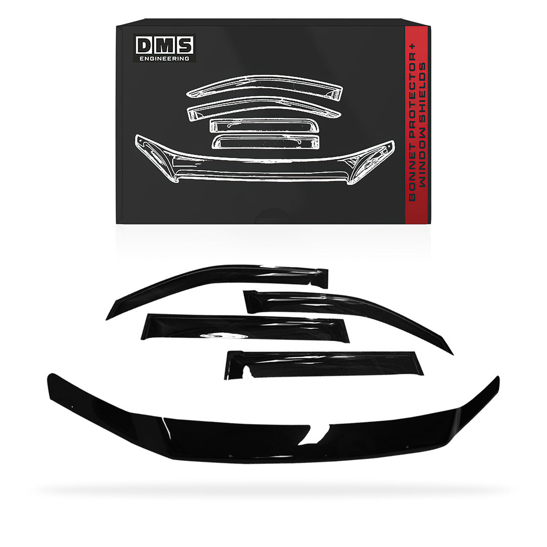 Toyota Landcruiser 200 Series (2016 - 2020) Bonnet Protector + Weather Shields