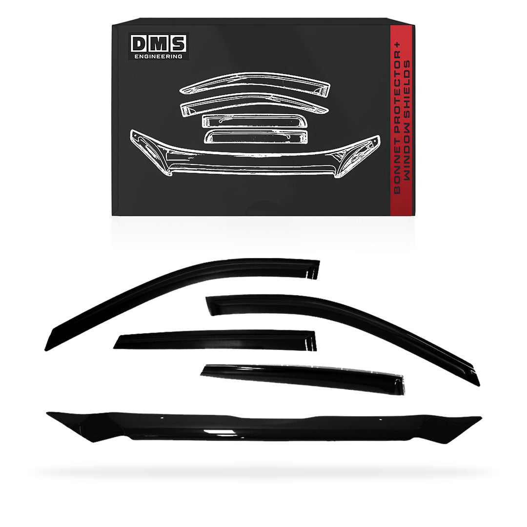 Mazda CX-5 KF (2017 - 2021) Bonnet Protector + Weather Shields