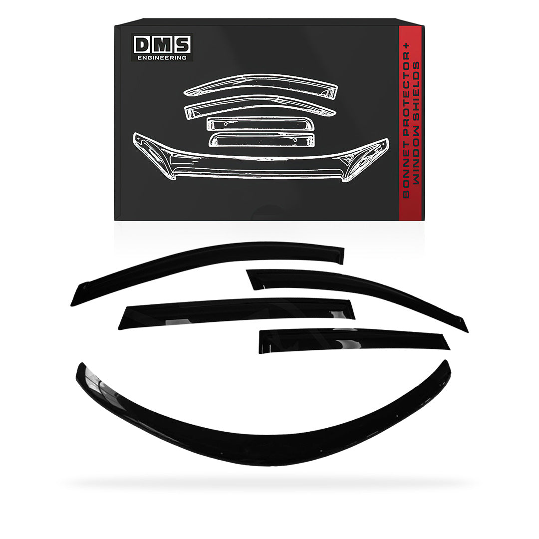 Toyota Rav4 XA40 (2012 - 2018) Bonnet Protector + Weather Shields