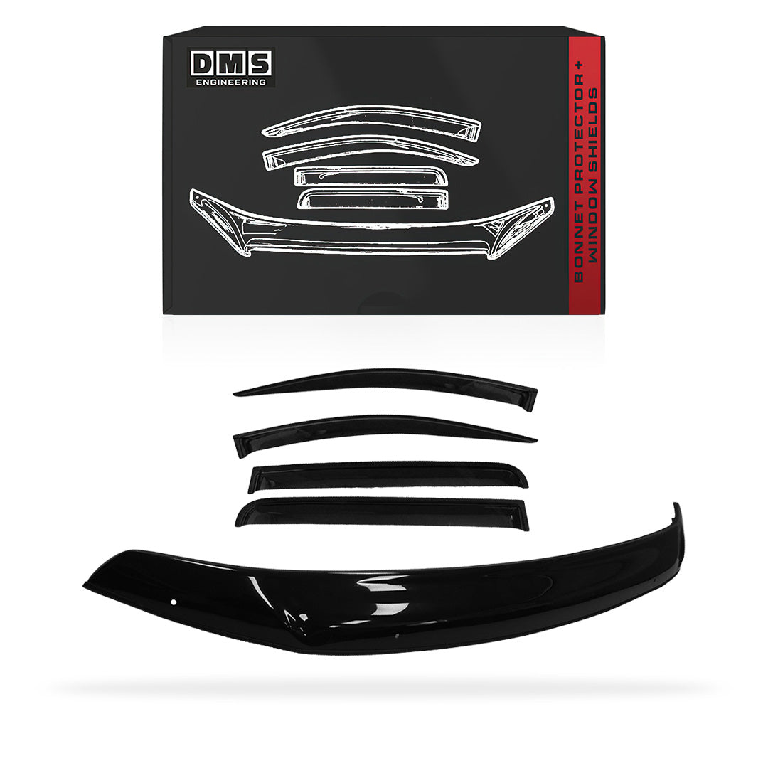 Mitsubishi Triton MR (2019 - 2020) Bonnet Protector + Weather Shields