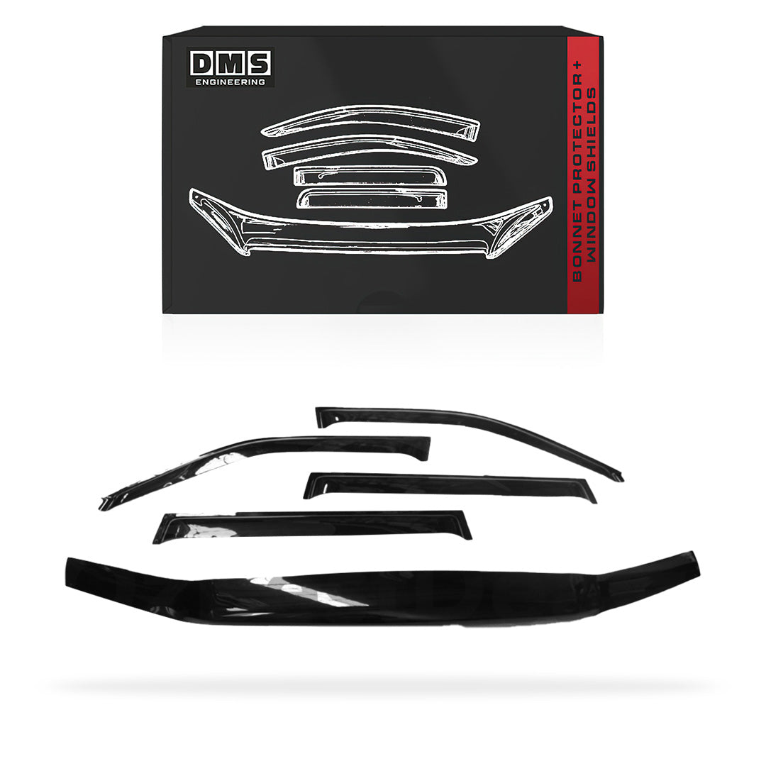Toyota LandCruiser 100 Series (1998 - 2007) Bonnet Protector + Weather Shields