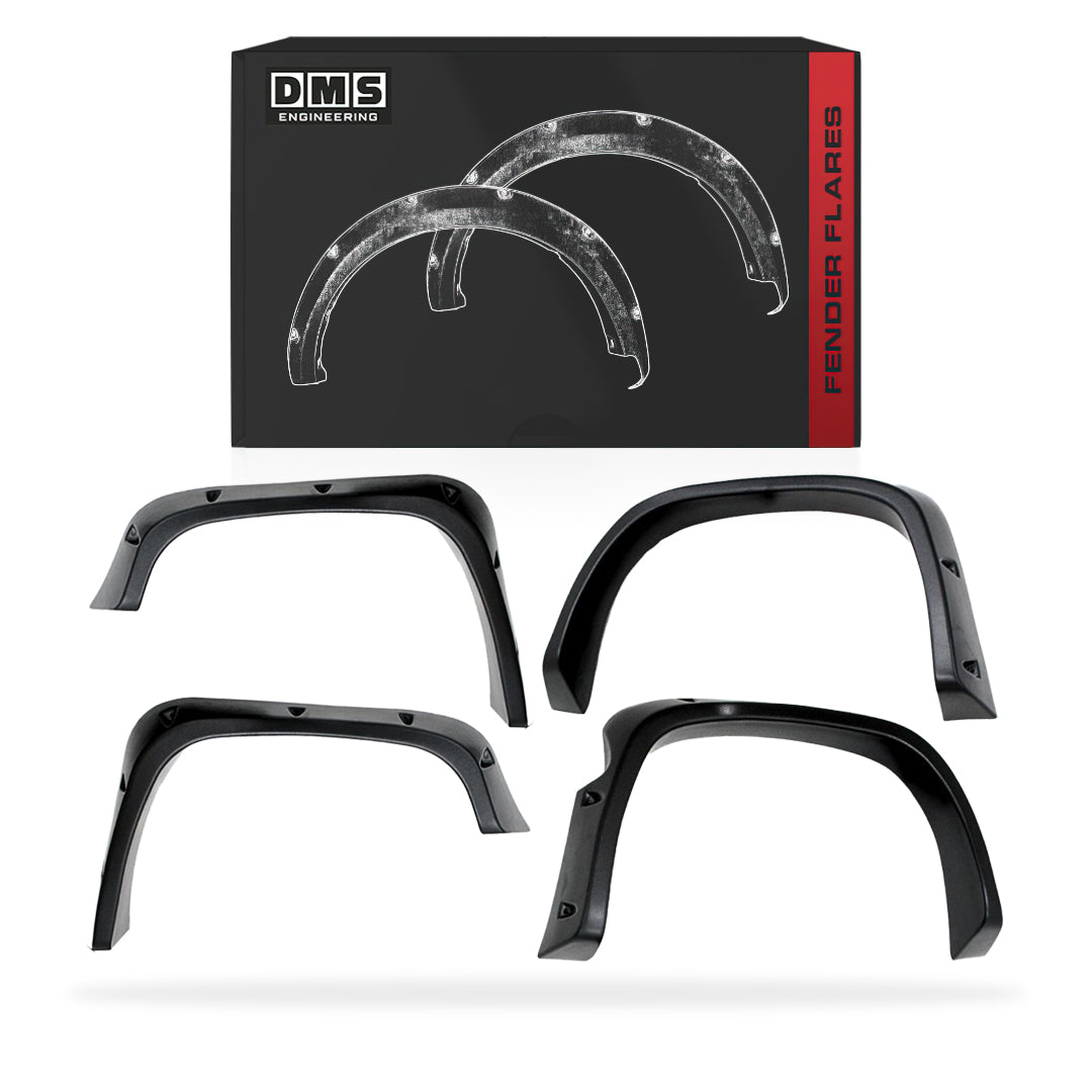 Nissan Patrol GQ / Y60 (1987 - 1997) Textured Black 3mm Thick ABS Guard Flares
