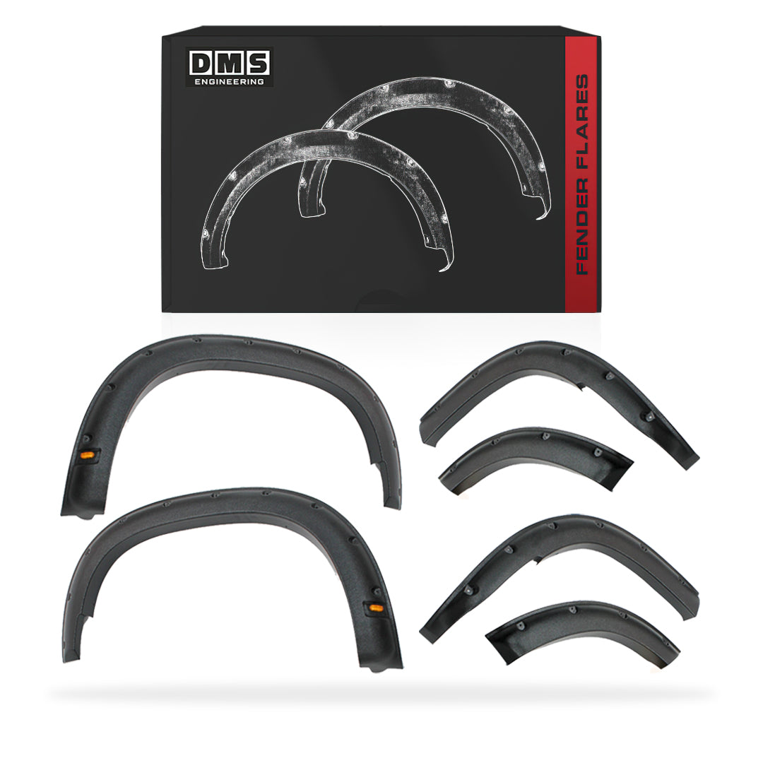 Toyota LandCruiser Prado 150 Series (2009 - 2023) Pocket Style Jungle LED Indicators Guard Flares