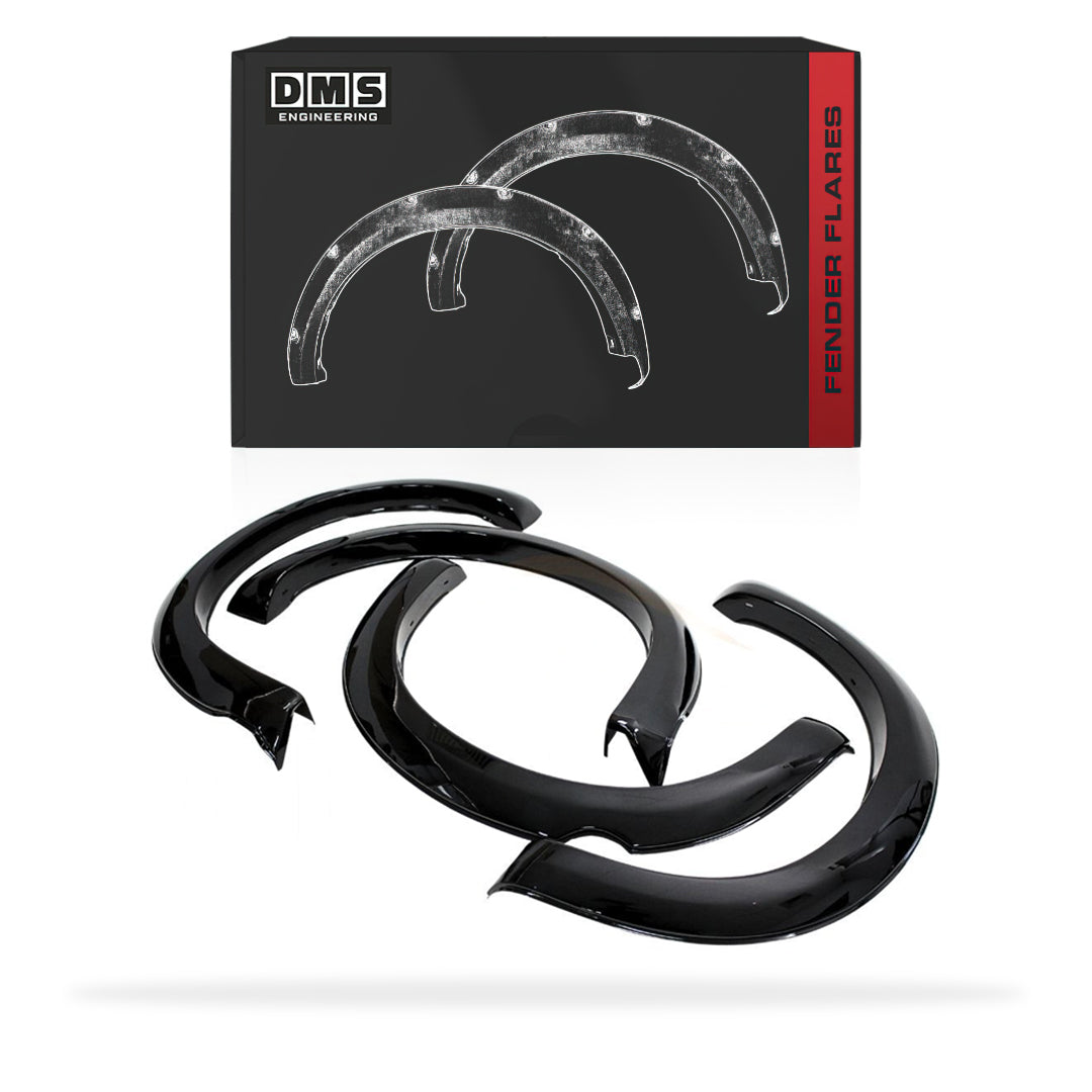 Holden Colorado RG (2017 - 2026) OEM Style Gloss Black Guard Flares