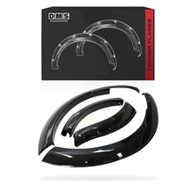 Nissan Navara NP300 D23 (2015 - 2020) Front Gloss Black Slim OEM Guard Flares