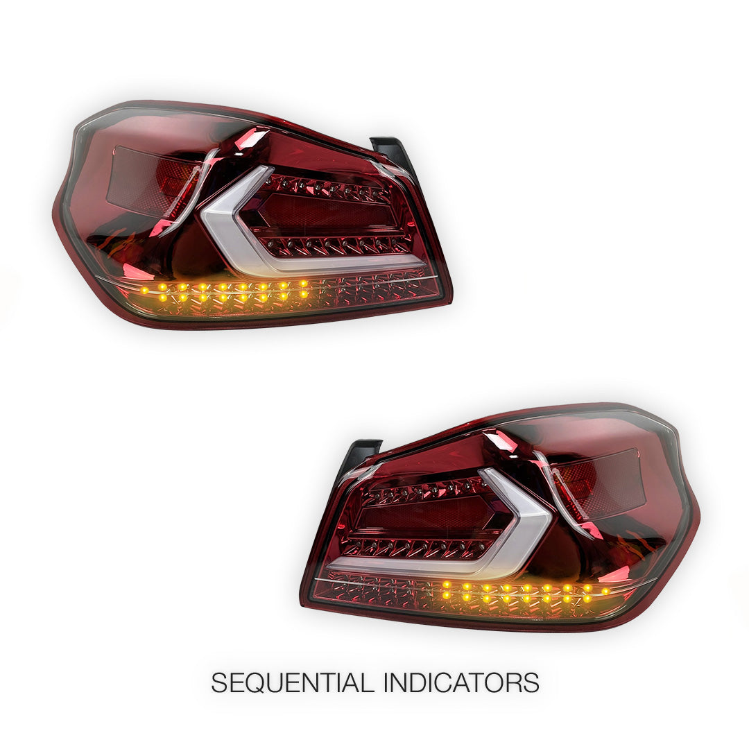 Subaru WRX / WRX STI VA (2015 - 2021) V5 Sequential LED Tail Lights LH + RH