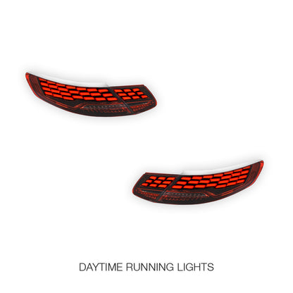 Mercedes-Benz S-Class W222 (2015 - 2017) Facelift S63 AMG Style Full LED Tail Lights LH + RH