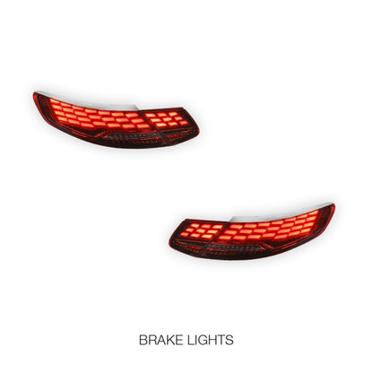 Mercedes-Benz S-Class W222 (2015 - 2017) Facelift S63 AMG Style Full LED Tail Lights LH + RH