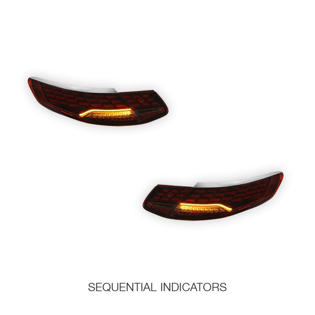 Mercedes-Benz S-Class W222 (2015 - 2017) Facelift S63 AMG Style Full LED Tail Lights LH + RH
