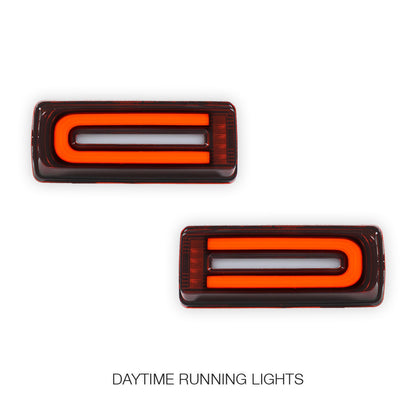 Mercedes-Benz G-Class W463 (1986 - 2018) Update Style Full LED Tail Lights LH + RH