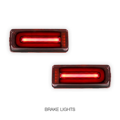 Mercedes-Benz G-Class W463 (1986 - 2018) Update Style Full LED Tail Lights LH + RH
