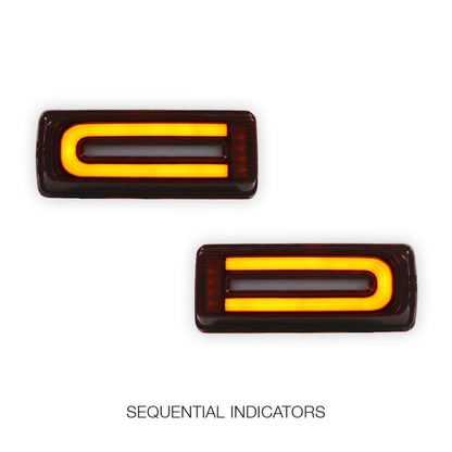 Mercedes-Benz G-Class W463 (1986 - 2018) Update Style Full LED Tail Lights LH + RH