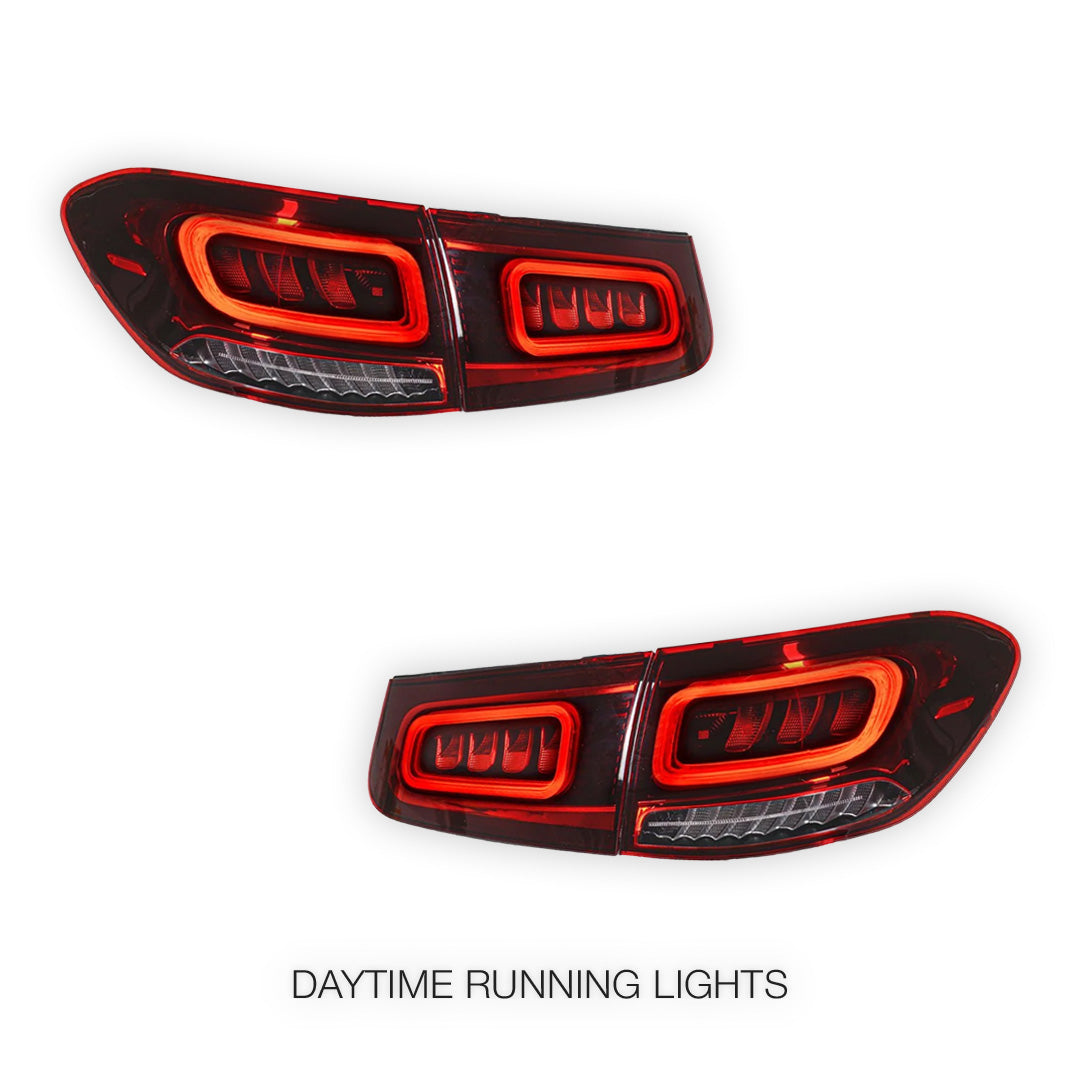 Mercedes-Benz GLC-Class X253 / C253 (2015 - 2019) Facelift Style Full LED Tail Lights LH + RH