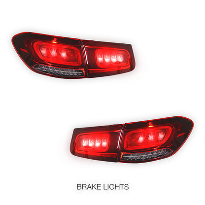 Mercedes-Benz GLC-Class X253 / C253 (2015 - 2019) Facelift Style Full LED Tail Lights LH + RH