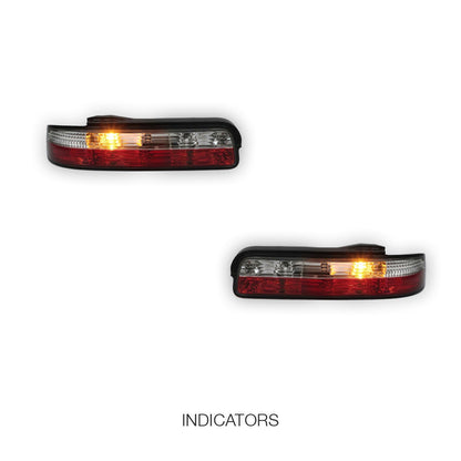 Nissan Silvia S13 (1988 - 1993) JDM NON LED Tail Lights LH + RH