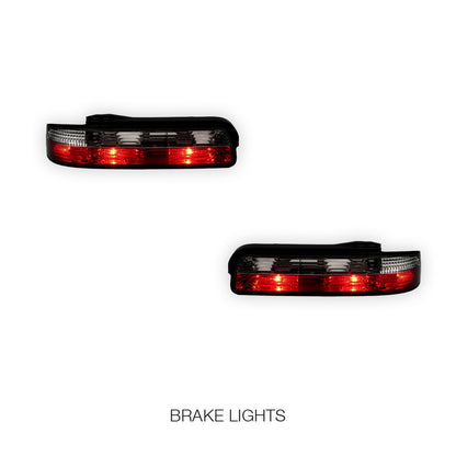 Nissan Silvia S13 (1988 - 1993) JDM NON LED Tail Lights LH + RH