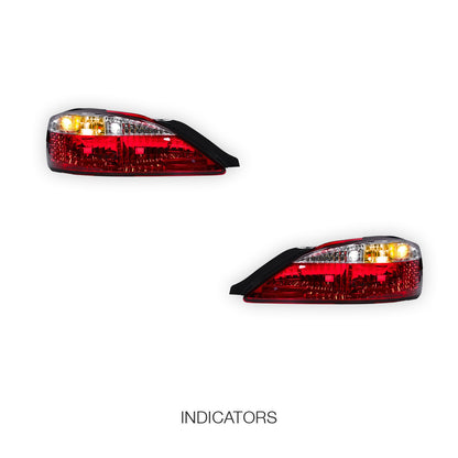 Nissan Silvia S15 (1999 - 2001) NON LED Tail Lights LH + RH