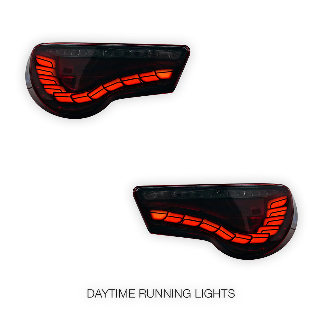 Subaru BRZ / ZC6 1st Gen. (2012 - 2021) Sequential Full LED Tail Lights LH + RH
