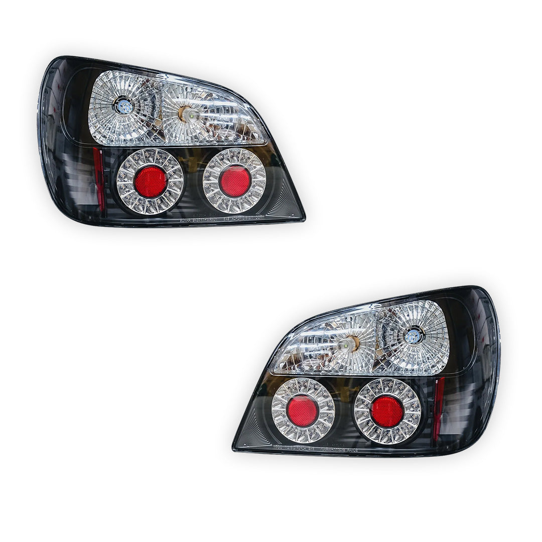 Subaru Impreza GD (2001 - 2003) JDM Black Altezza LED Tail Lights LH + RH
