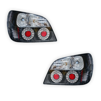 Subaru Impreza GD (2001 - 2003) JDM Black Altezza LED Tail Lights LH + RH