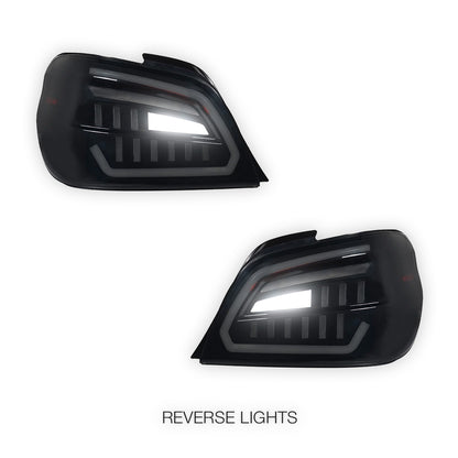 Subaru Impreza GD (2001 - 2007) Smoked Full LED Tail Lights LH + RH