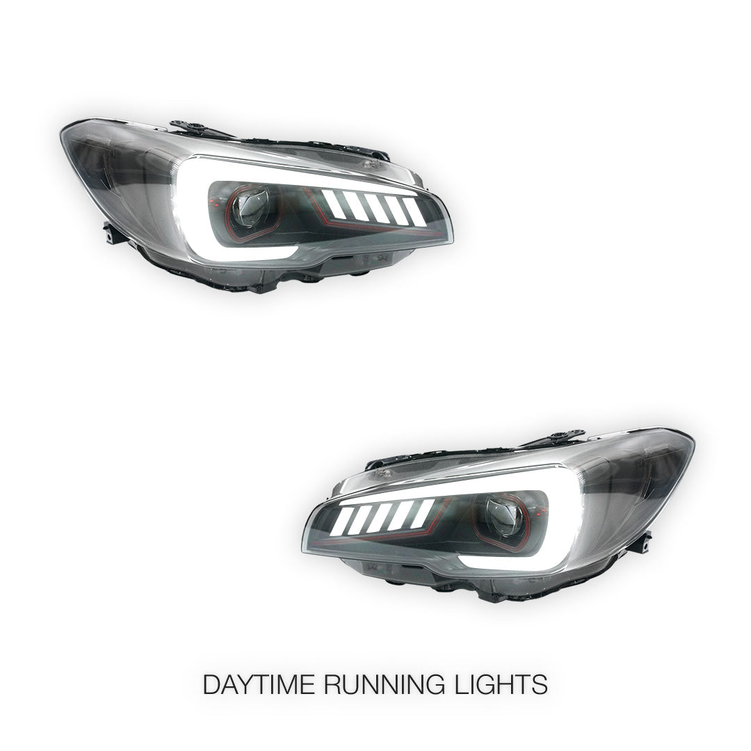 Subaru WRX STI (2014 - 2017) COPLUS V2 Full LED Sequential Indicators Headlights LH + RH