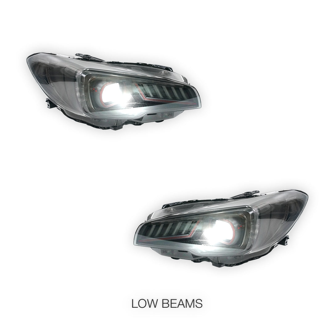 Subaru WRX STI (2014 - 2017) COPLUS V2 Full LED Sequential Indicators Headlights LH + RH