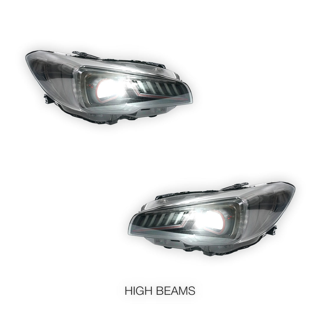 Subaru WRX STI (2014 - 2017) COPLUS V2 Full LED Sequential Indicators Headlights LH + RH