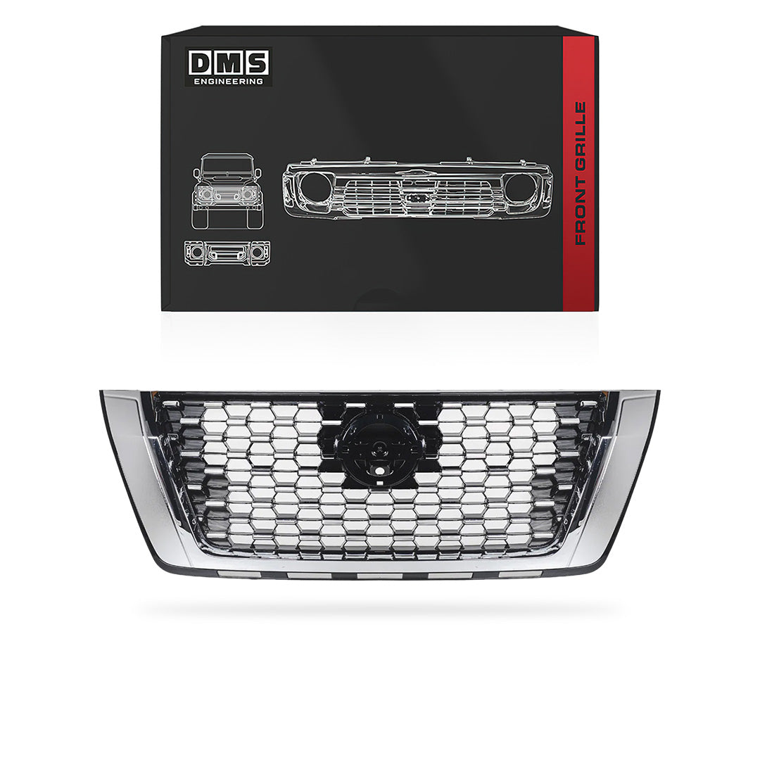 Nissan Patrol Y62 Ute / Y62 Wagon (2019 - 2026) Chrome Black Grille