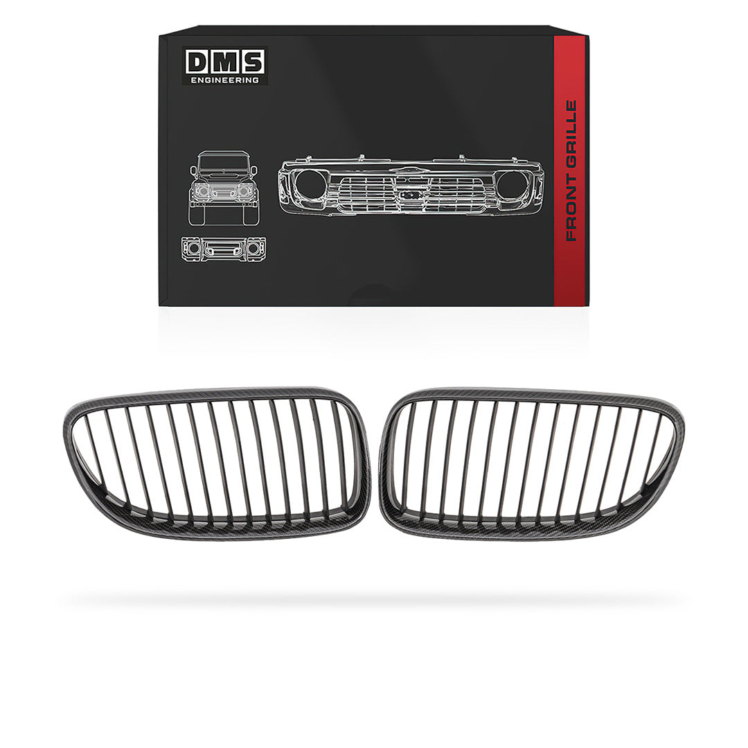 BMW 3 Series E92 / E93 (2010 - 2013) Carbon Fibre M3 Style Front Bumper Bar Grille