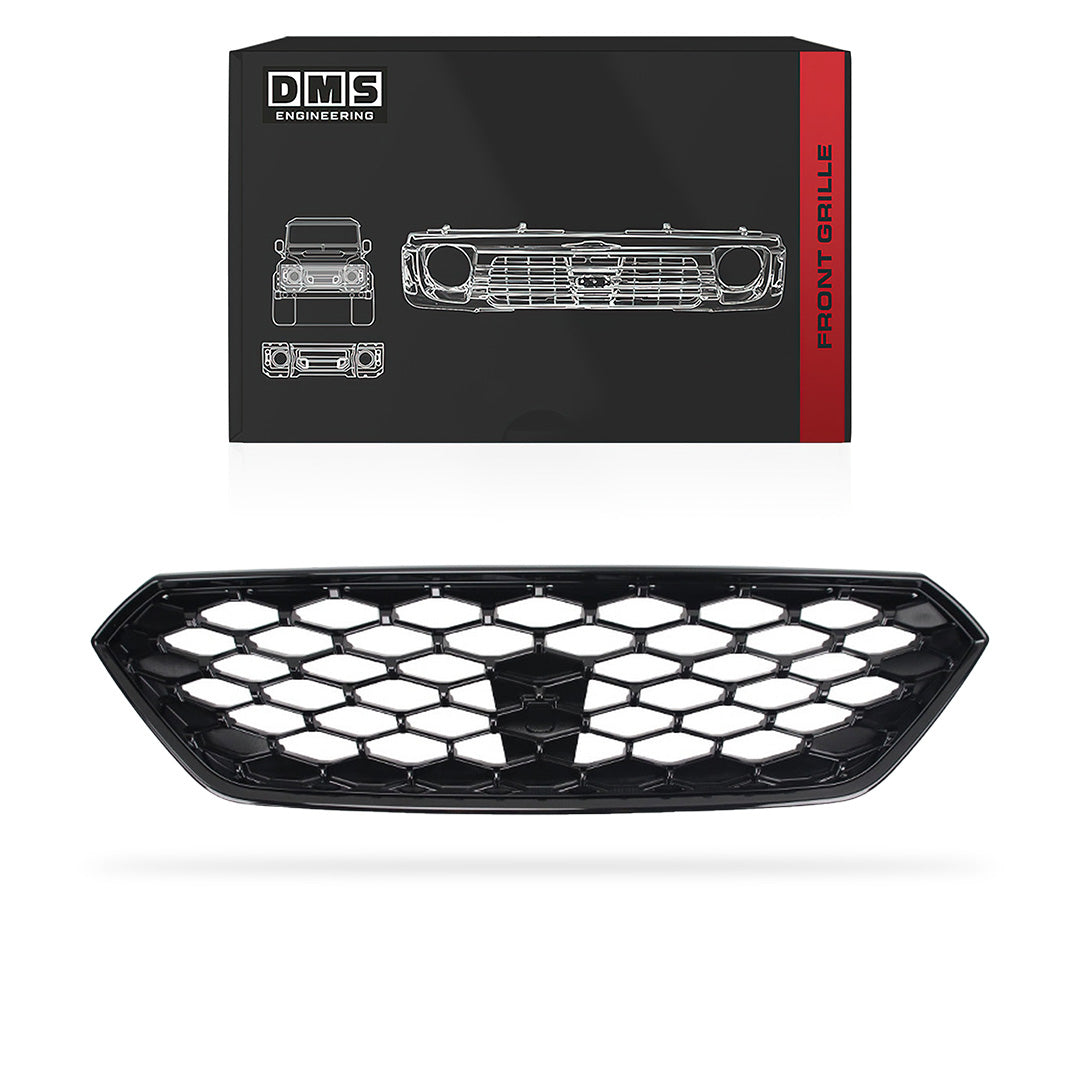 Subaru WRX VB / VN (2022 - 2026) Gloss Black Honeycomb Badge-Less Front Bumper Bar Grille