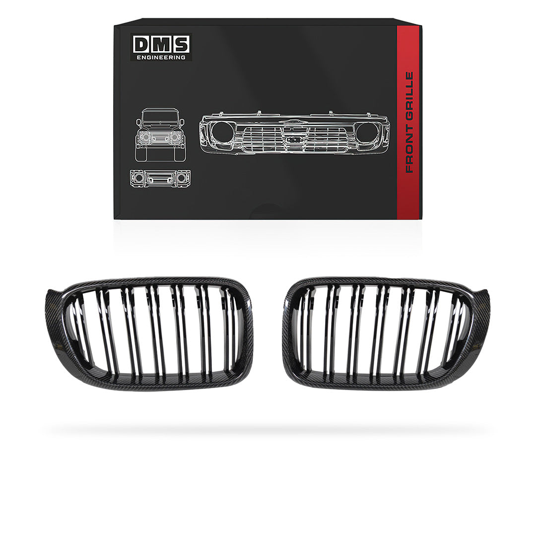 BMW X3 F25 (2014 - 2018) Gloss Black / Gloss Black with Stripes X4M Style Grille