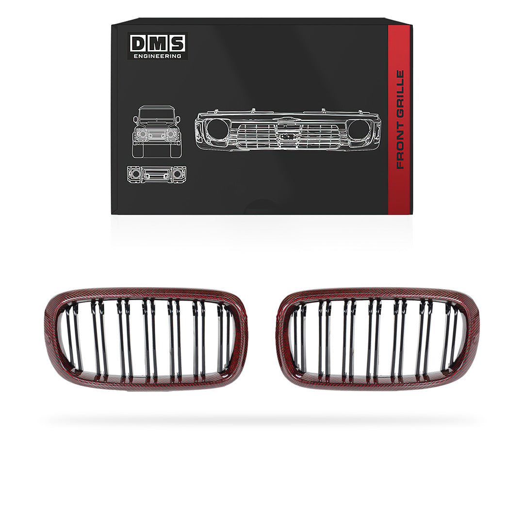 BMW X6 F16 / F86 (2015 - 2019) Carbon Fibre Front Bumper Bar Kidney Grille