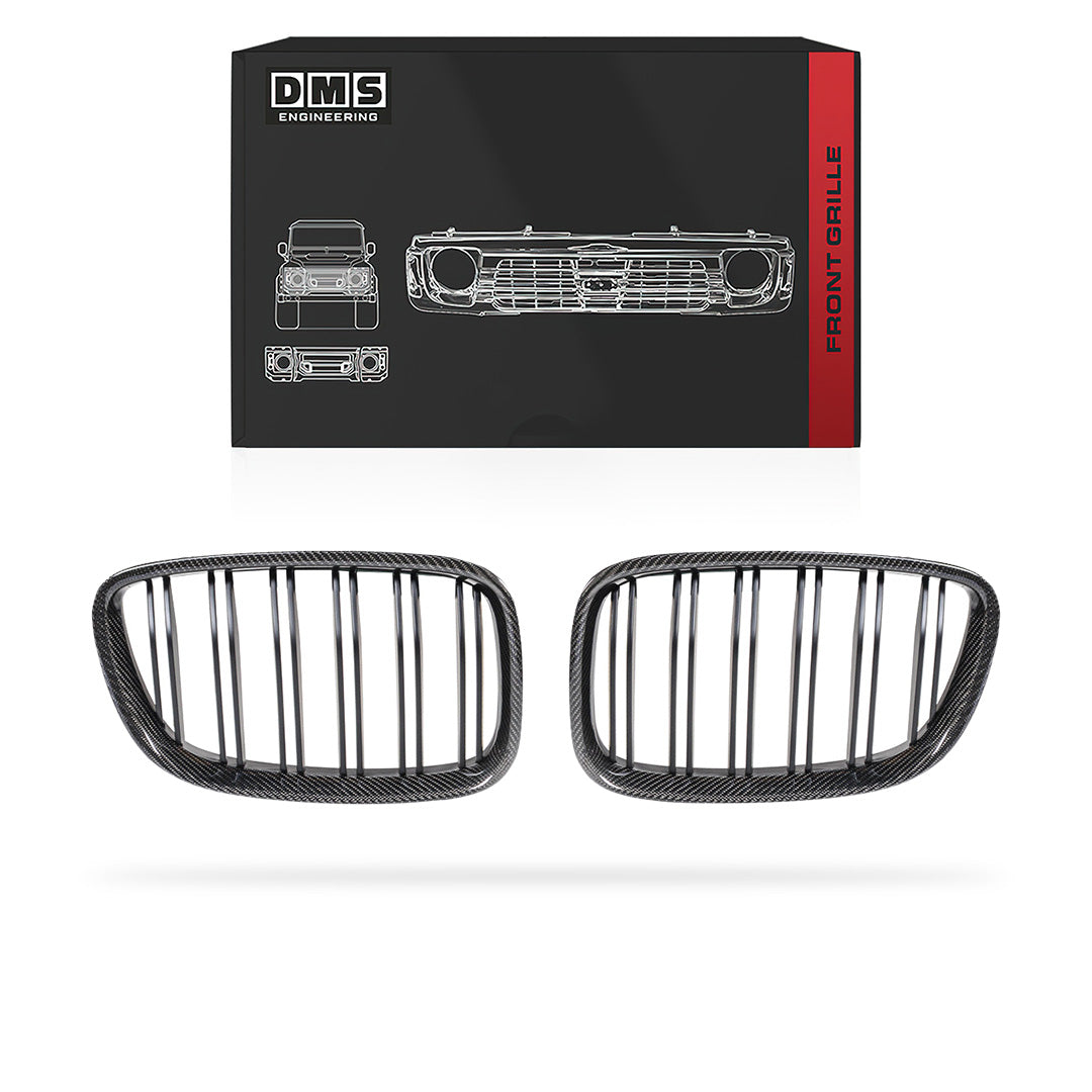 BMW 5 Series F07 (2009 - 2017) Carbon Fibre M5 Style Front Bumper Bar Grille
