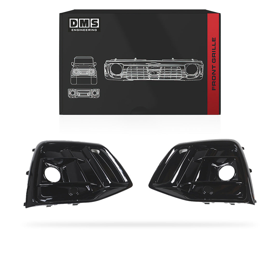 Audi SQ5 FY (2021 - 2024) Gloss Black Front Bumper Bar Side Fog Mesh Grille