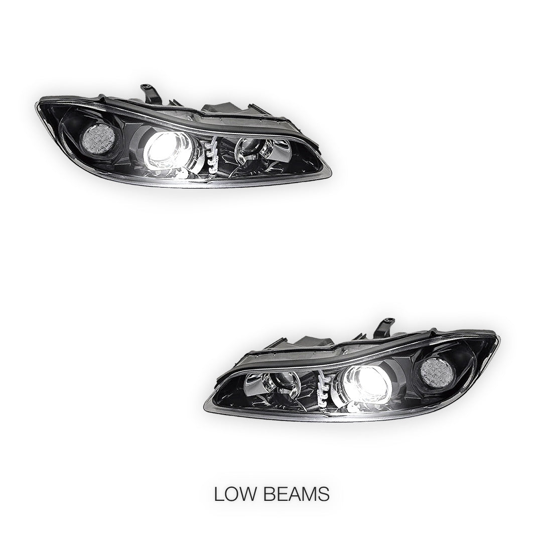 Nissan Silvia S15 (1999 - 2002) COPLUS Dual LED with LED Indicators Projector Headlights LH + RH