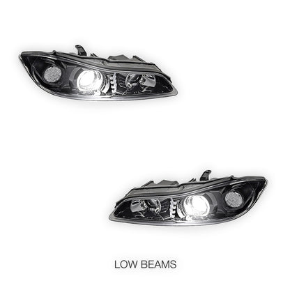 Nissan 200SX S15 (2000 - 2002) COPLUS Dual LED with LED Indicators Projector Headlights LH + RH